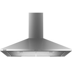 Coifa de Parede Consul 60 cm Inox piramidal 4 bocas com duplo filtro - CA060BR