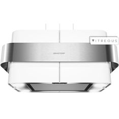 Coifa de Ilha Brastemp 75 cm branca luminária com controle remoto - GAV75AB