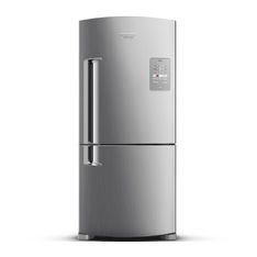 Geladeira Brastemp Frost Free Inverse 573 litros cor Inox com Smart Bar - BRE80AK