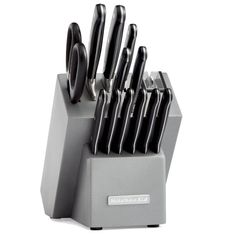 Conjunto de Facas em Aço Inox Classic 12 Peças com Rebite Triplo