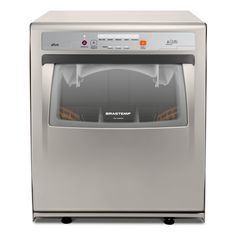 Lava Louças 8 Serviços Brastemp Compacta Prata com Ciclo Pesado - BLF08AS