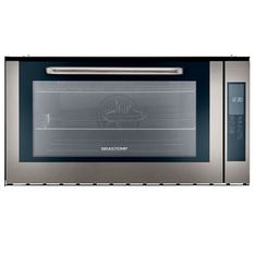 Forno de embutir elétrico Brastemp 105 litros cor inox com Espeto Giratório e Painel Touch   - BOC90BR