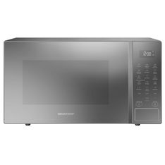Micro-ondas Brastemp 32 Litros Cinza Espelhado com Menu Gourmet - BMS46AR