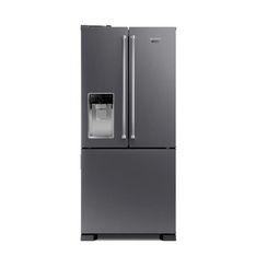 Geladeira Brastemp Gourmand Frost Free French Door Água e Gelo na Porta 515 litros Inox - BRH86AR