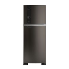 Geladeira Brastemp Frost Free Duplex A+++ 461 litros cor Black Inox com tecnologia Turbo Control e Fresh Box - BRM56FE